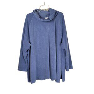 J. Jill Fit Turtleneck Tunic Light Blue